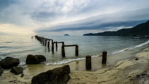 4K Time Lapse view in George Town, Penang Stock Footage 103986560
