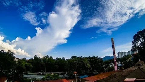 4K Time Lapse view in George Town, Penang Stock Footage 103986619