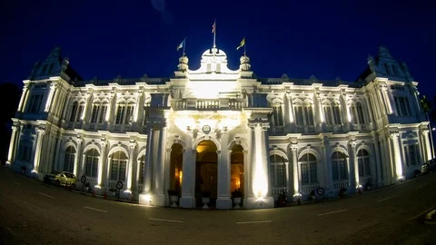 4K Time Lapse view in George Town, Penang Stock Footage 103986673