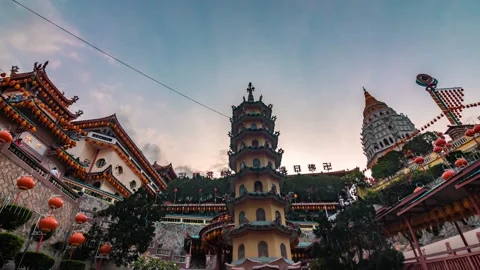 4K Time Lapse view in George Town, Penang Stock Footage 231588386