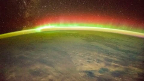 4K time lapse view from International Space Station passing over Kenya. Stock Footage 103988355