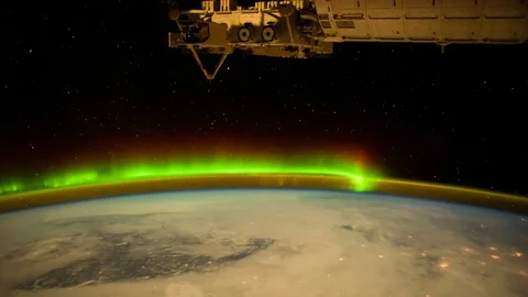 4K time lapse view from International Space Station Stock Footage 103988460