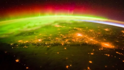 4K time lapse view from International Space Station Stock Footage 103988562