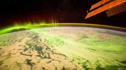 4K time lapse view from ISS passing over Indian Ocean Stock-Footage 103988302