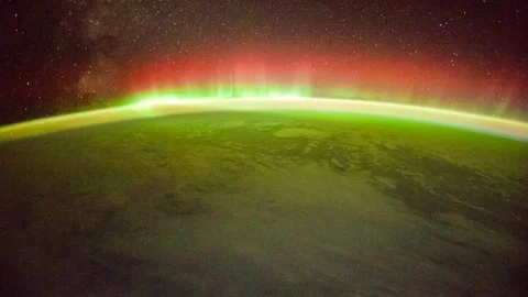 4K time lapse view from ISS passing over Kenya Stock Footage 103988364