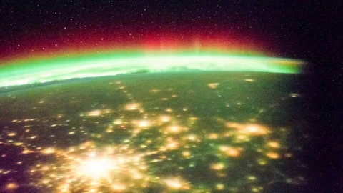 4K time lapse view over Europe and the Middle East. Stock Footage 103988607