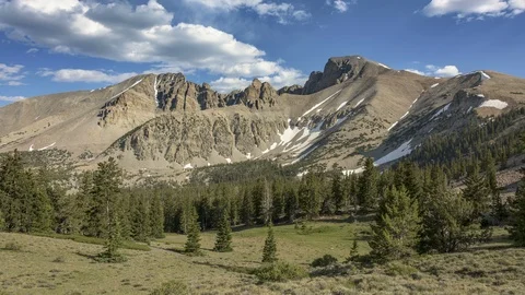 4K Time-lapse of Wheeler Peak Vídeo Stock 95396113