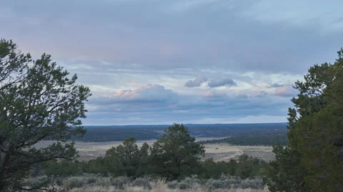 4K Timelapse Beautiful Clouds at Sunset near Grand Canyon Stock-Footage 186140204