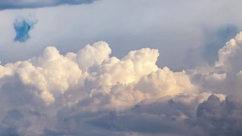 4K Timelapse: Big Clouds 03, Parma, Italy Stock-Footage 76772577