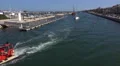 4k Timelapse boats arriving harbor Lagos Portugal 4k or 4k+ Resolution