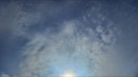 4K Timelapse Of The Bright Moon With Moving Clouds At Night Stock Footage 57652485