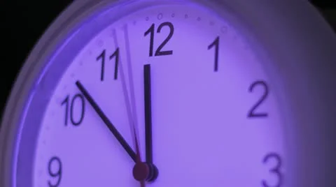 4k - timelapse clock Stock Footage 22251705