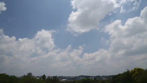 A 4K Timelapse of a cloudlapse sunset with stunning formations Stock Footage 232297935