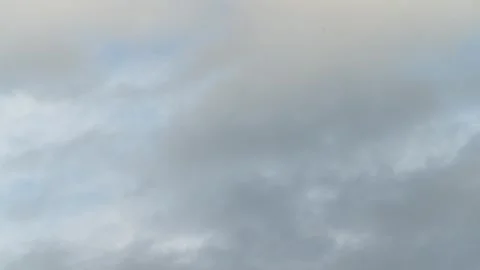 4K Timelapse of clouds on blue sky during rainy day Stock Footage 249990103