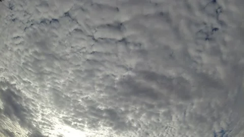 4K Timelapse Clouds / Cloudy sky with Sun Time Lapse Stock Footage 218641040