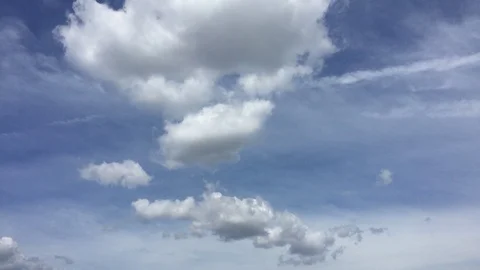 4K timelapse of cloudy sky. Stock Footage 101735675