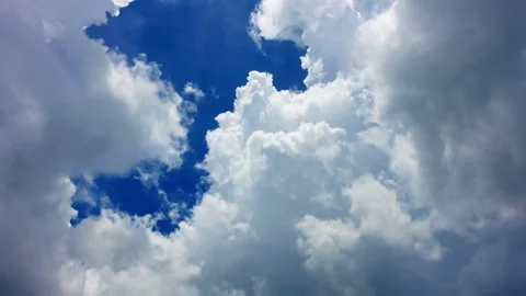 4k Timelapse of Cloudy Sky Stock Footage 157355621