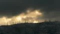 4K timelapse communication towers antennas radars mountain top sunrise HD Footage