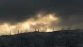 4K timelapse communication towers antennas radars mountain top sunrise 4k or 4k+ Resolution