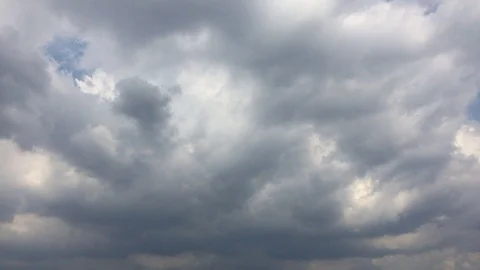 4K timelapse of dark cloudy sky. Stock Footage 101361930