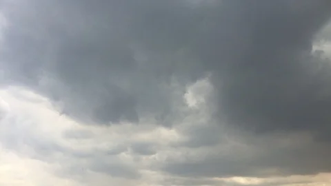 4K timelapse of dark cloudy sky. Stock Footage 101562213