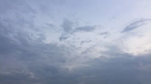 4K timelapse of dark cloudy sky. Stock Footage 101735789