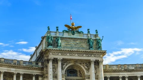4K Timelapse Heldenplatz Vienna Austria Stock-Footage 101716196