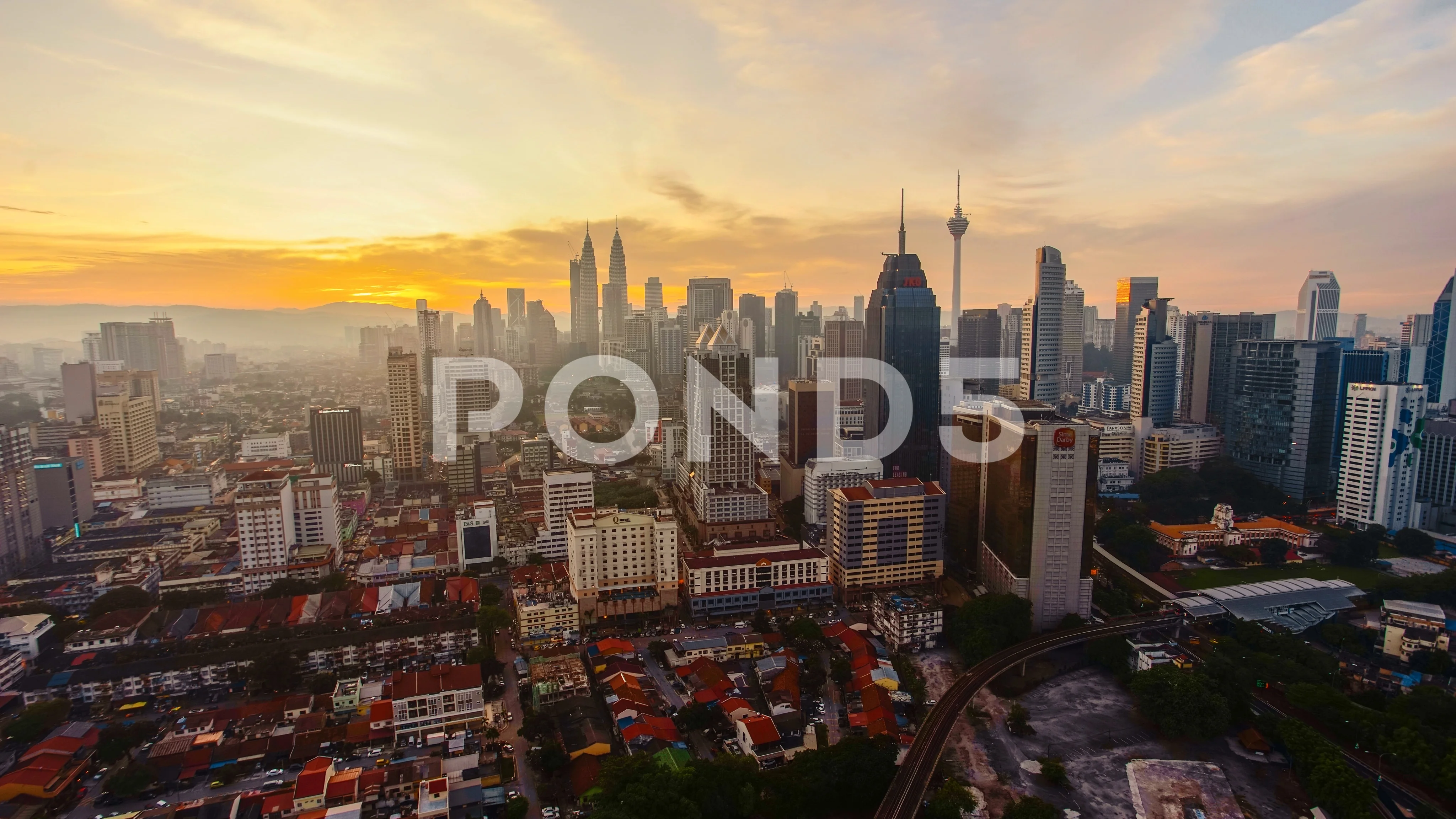 4k Timelapse Of Kuala Lumpur City During Stock Video Pond5