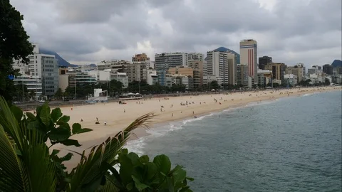 4K Timelapse Leblon  Rio de Janeiro Stock Footage 86832600