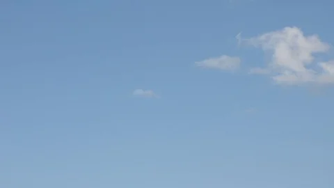 4k timelapse moving cloudes and blue sky Stock Footage 90994623