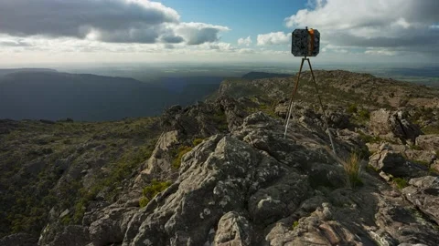 4K Timelapse of Mt Difficult, Grampians NP, Victoria, Australia 스톡 동영상 134527938