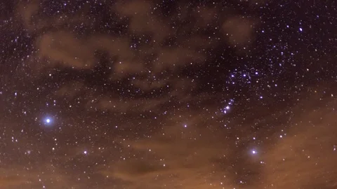 4K Timelapse Orion Constellation Zoom The Alps South Tyrol Stock Footage 106923838