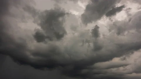 4k Timelapse of rain Cloudy Sky Stock Footage 157357053