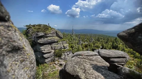 4K timelapse with rocks Stock Footage 67862884