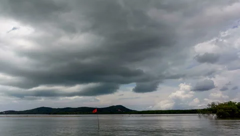4K. Timelapse rolling Storm Clouds - ULTRA HD, 4096x2304. 스톡 동영상 50003877