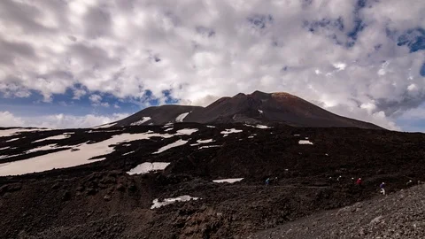 4K Timelapse Sicily, Etna 2 Stock Footage 101069151