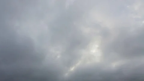 4k timelapse sky and clouds at sunset Stock Footage 79806406