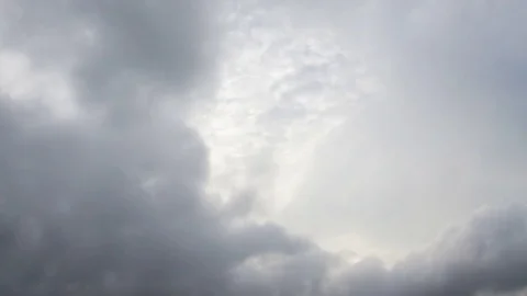 4k timelapse sky and clouds at sunset Stock Footage 79818766