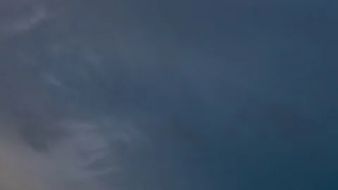 4k timelapse sky and clouds at sunset Stock Footage 80294221