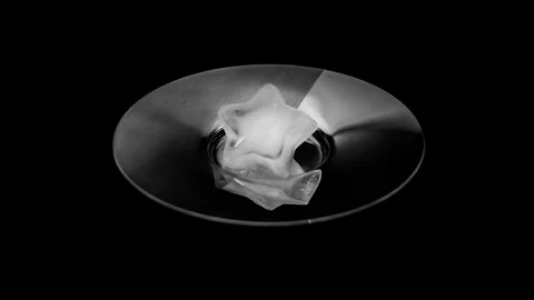 4k Timelapse star of ice melting Stock Footage 101337604
