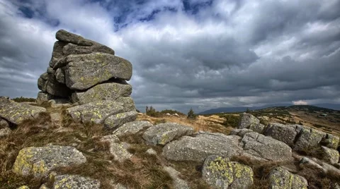 4K timelapse with stones Video stock 67896659