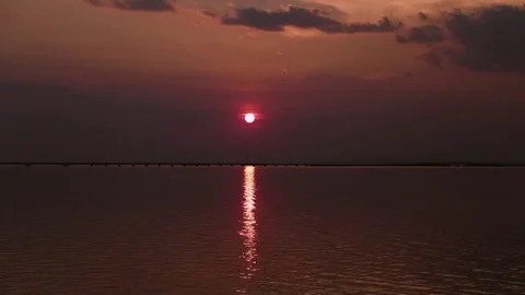 4K Timelapse Sunset Video stock 71764540