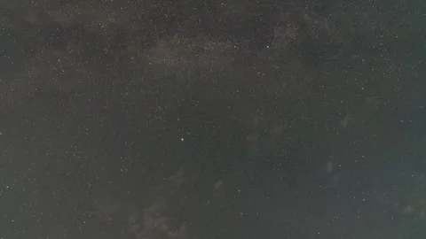 4K Timelapse of Vast Starry Sky Twinkling Stars Universe Video stock 345470904