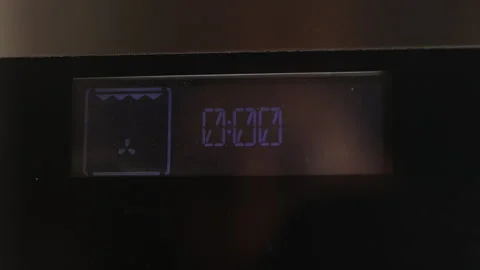 4k Timer clock on the kitchen oven. Cook... | Stock Video | Pond5