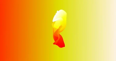 4K Tiny Red Organic Animated Swiggle Shape Motion Graphic 스톡 동영상 122271509