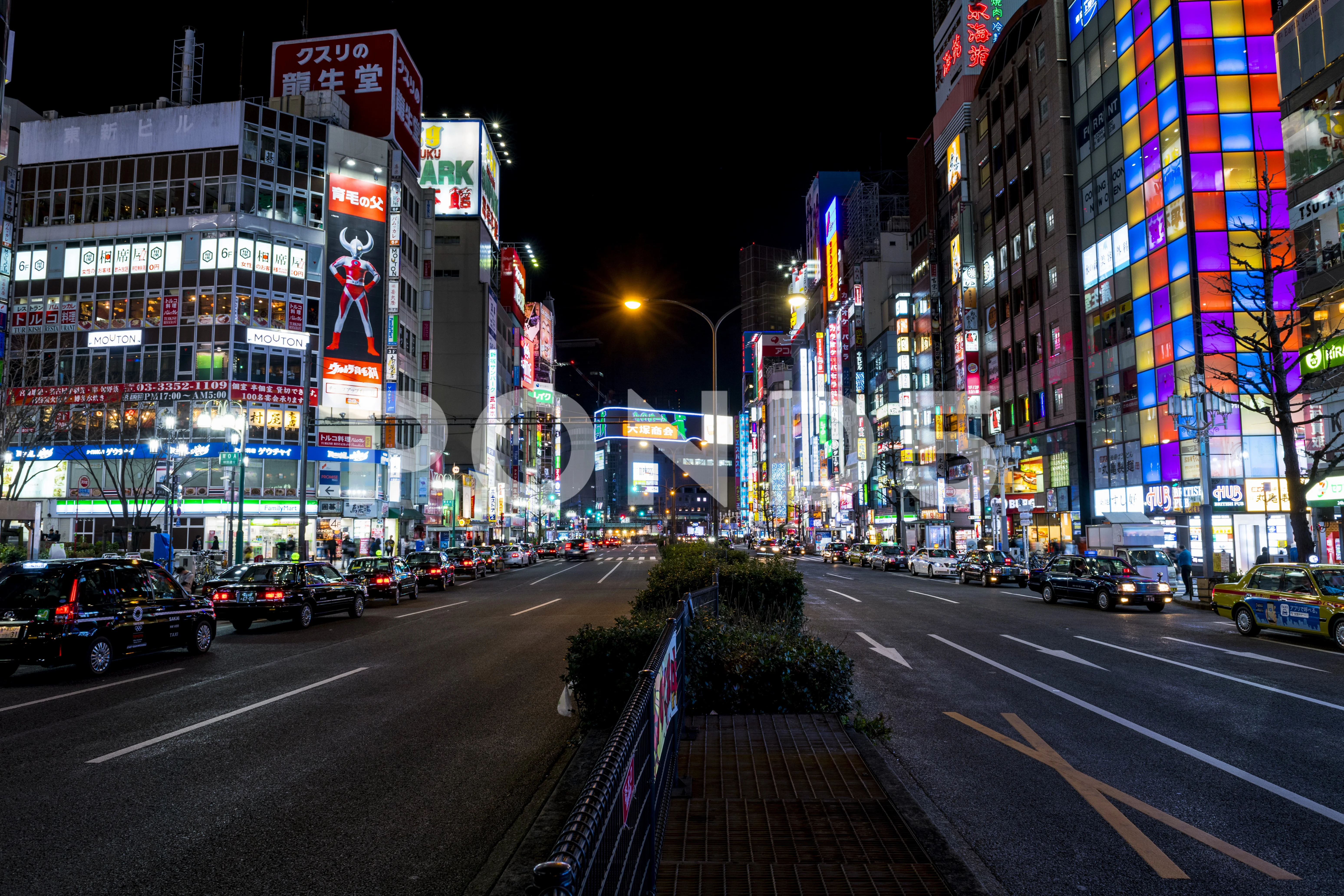 4k Tokyo Japan Shinjuku Static Shot Stre Stock Video Pond5