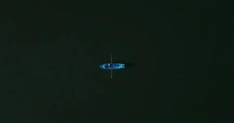 4k topdown drone video above boats 06 Stock Footage 141142426