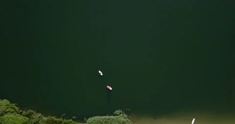 4k topdown video with windsurf 스톡 동영상 167853501