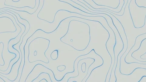 4k topographic contour map abstract tech wavy motion graphic design. Stock Footage 153418193