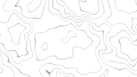 4k topographic contour map abstract tech wavy motion graphic design. Stock Footage 153418474